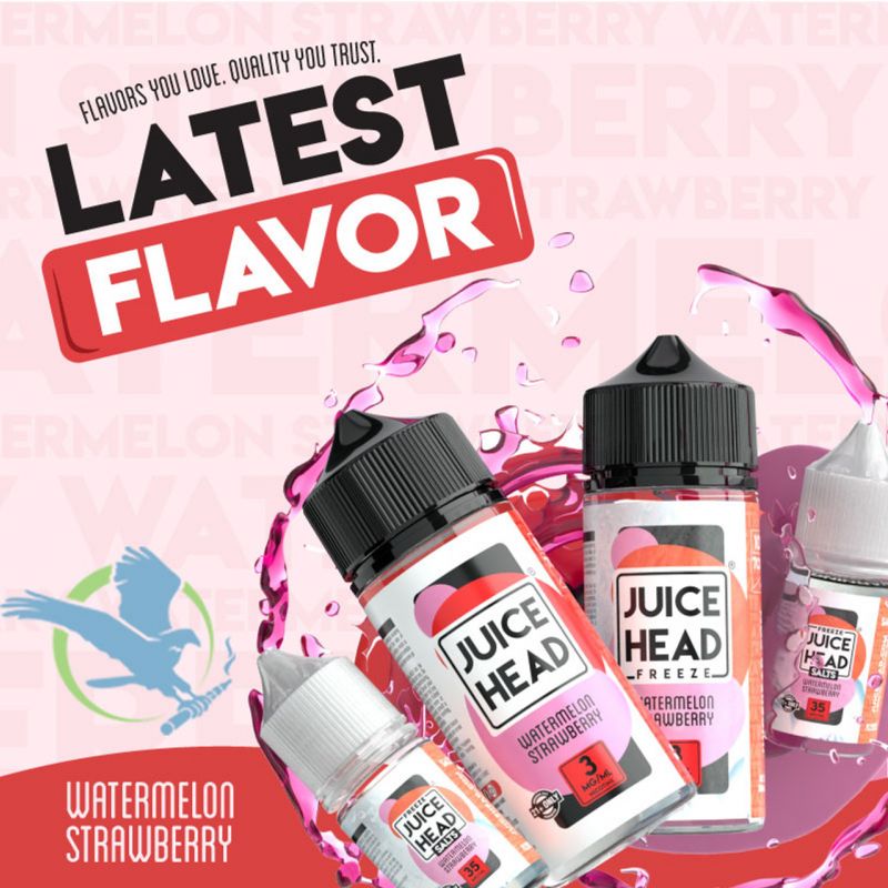 30ml Watermelon Strawberry Freeze by Juice Head Salts