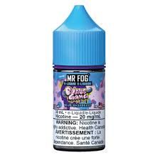 30ml Mr Fog E-Liquid Salts Bubble Gang Blue Raspberry