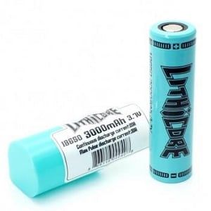 Lithicore 18650 3000mAh 3.7V (Single)