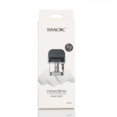 Single, Smok Novo 3 Replacement 0.8ohm Mesh Pod