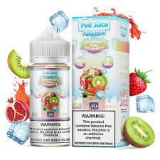 100ml Strawberry Kiwi Pomberry Freeze by Pod Juice