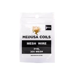 Mesh Wire 316L 300 Mesh 5 Pieces by Medusa Coils   