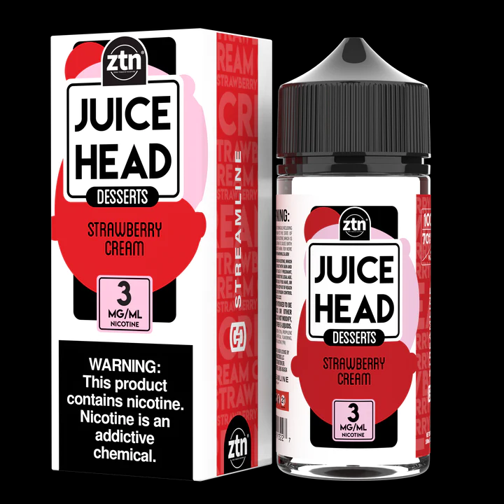 100ml Strawberry Cream by Juice Head Dessert 