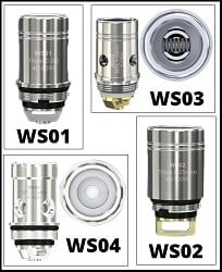 Single, Wismec Amor WS series Replacement Coils