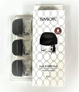 Single, SMOK Nord 2 (RPM Coil) Replacement Empty Cartridge 4.5ml (White Box)