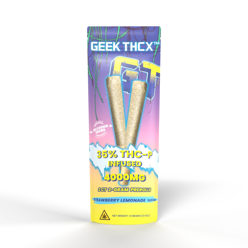 Geek THCX 2ct THCP Infused Pre Rolls