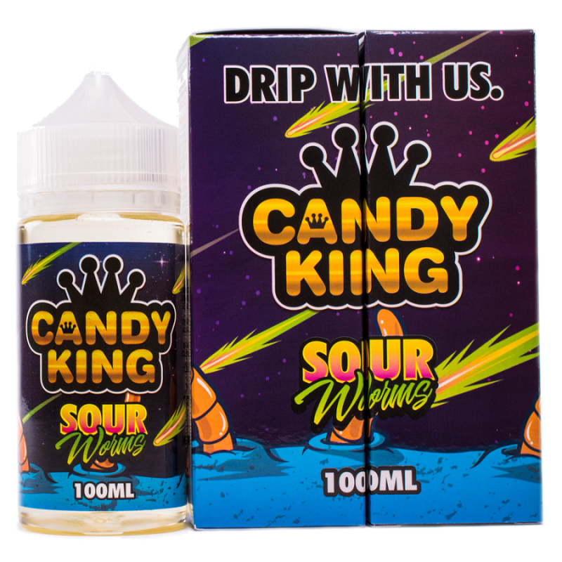 100ml Worms by Candy King 