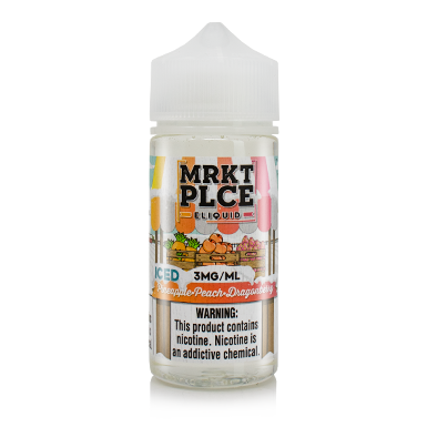 100ml Iced Pineapple Peach Dragonberry by Market Place E-Liquid   