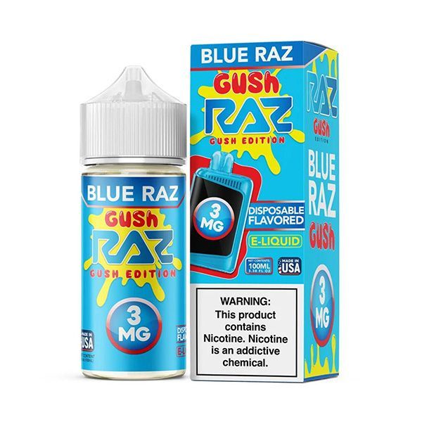 100ml Blue Razz Gush by RAZ