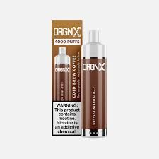 Orgnx 4k Puff 9ml Disposable Cold Brew Coffee