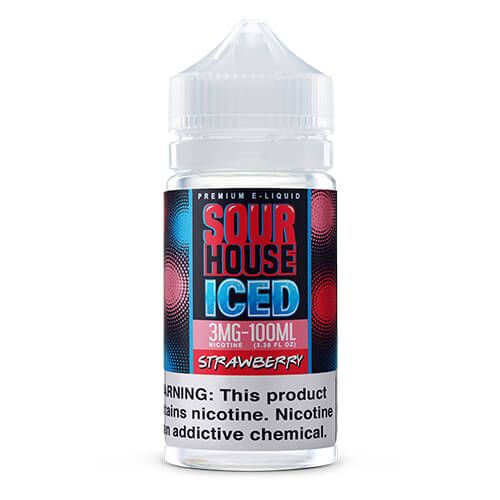 100ml Iced Strawberry by Sour House 100ml Iced Strawberry by Sour House 