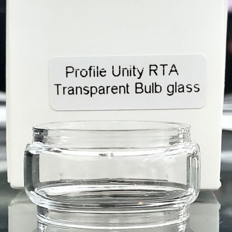 6ml Bubble (bulb) Expansion Glass For Wotofo Profile Unity RTA (Plain White Box Packaging)